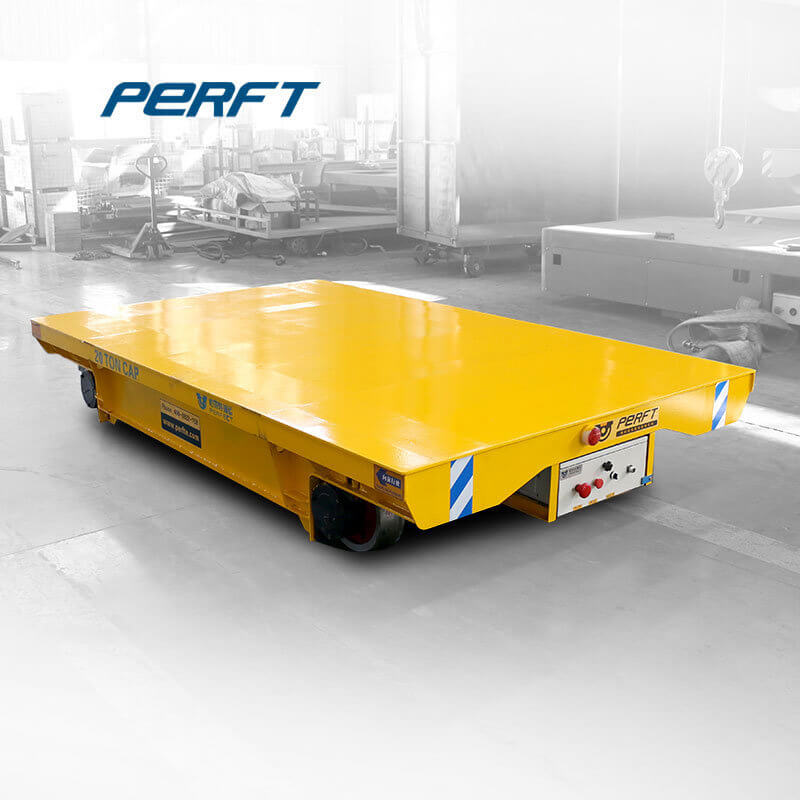 busbar powered coil transfer cars for handling heavy material 